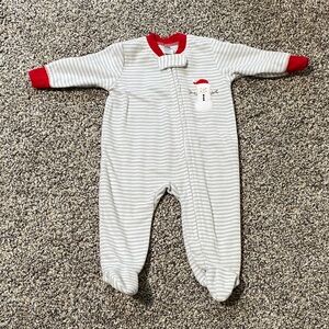 Snowman Fleece Sleeper